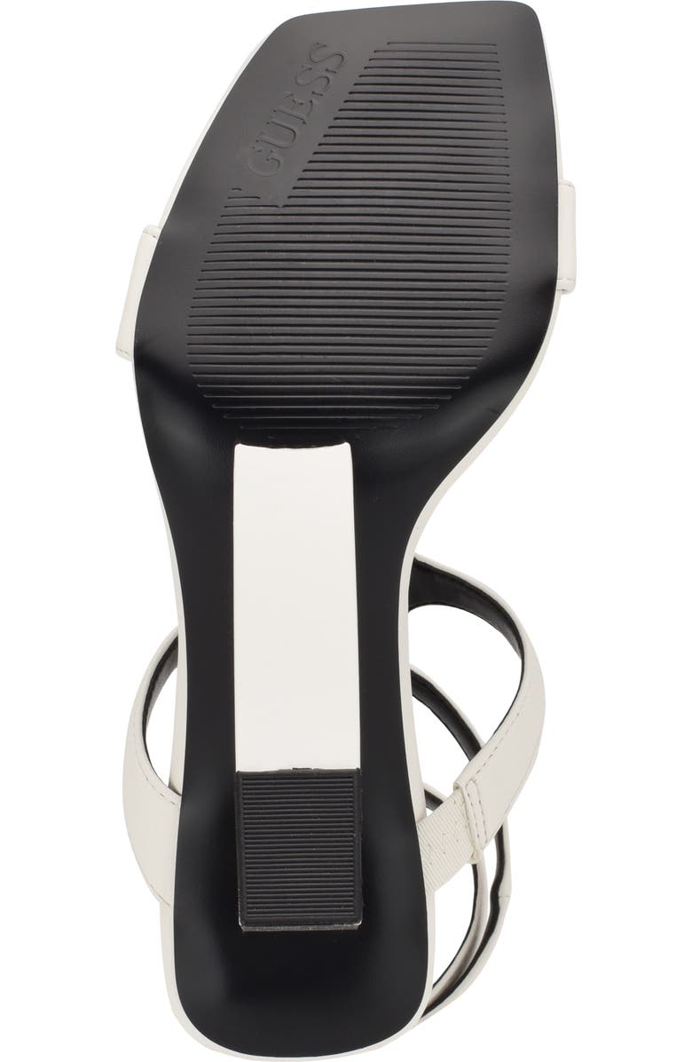 GUESS Bacio Wedge Sandal, Alternate, color, White