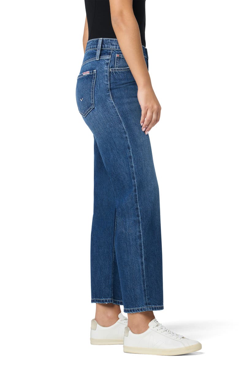 Hudson Jeans Rosalie High Waist Ankle Wide Leg Jeans, Alternate, color, Carns