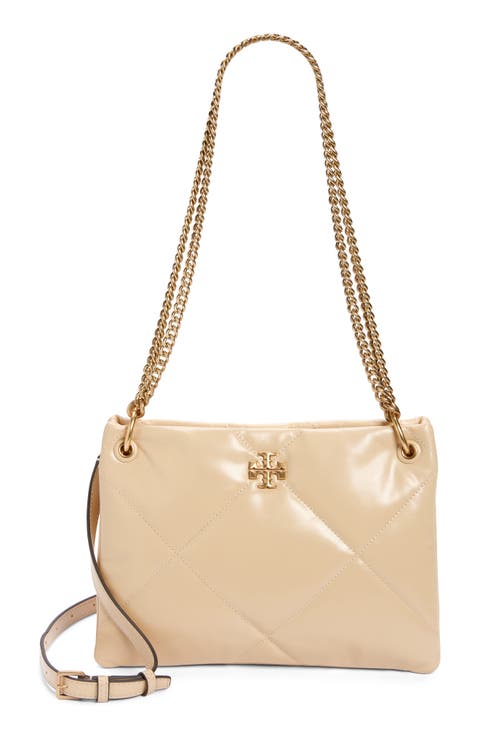 Small Kira Diamond Quilted Leather Shoulder Bag