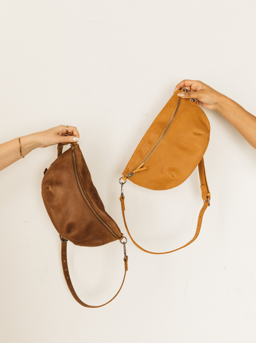 Able Berkeley Belt Bag In Brown
