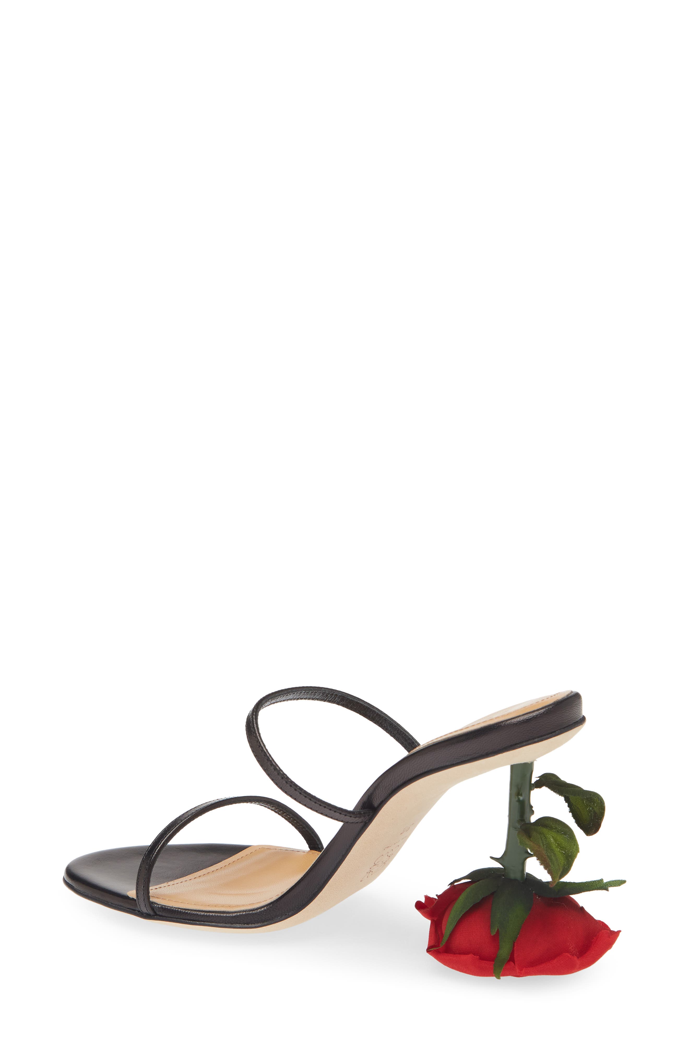 Loewe Rose Heel Sandal, Alternate, color, 