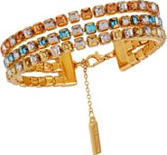 True Religion Crystal Chain Bracelet