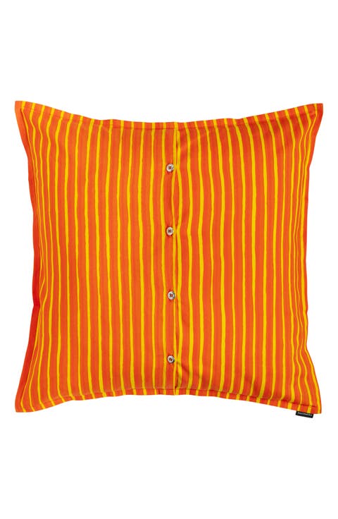 Piccolo Stripe Cotton Pillow Cover