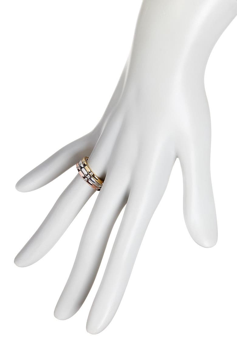 Water Resistant Swarovski Crystal Studded Band - Set of 3, Alternate, color, MULTI