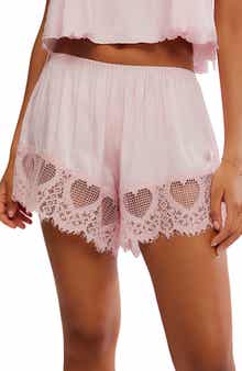 Free People Sweet Love Boxer Shorts
