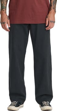 RVCA Americana 2 Flat Front Cotton Twill Chinos