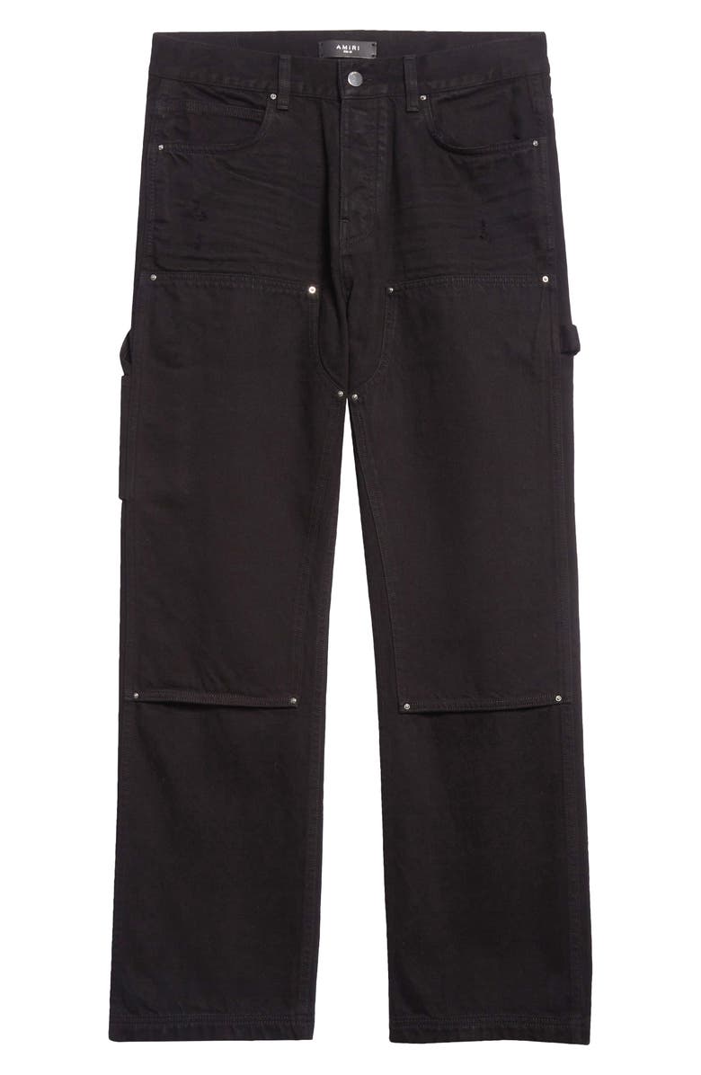 AMIRI Carpenter Jeans, Alternate, color, Black Od