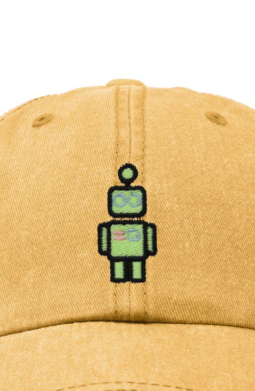Dalix Robot Hat In Washed Gold
