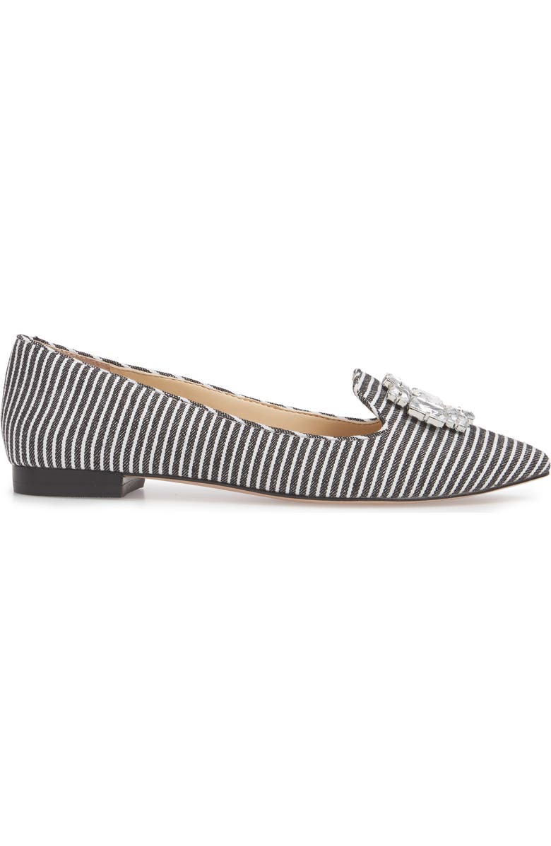 Sole Society Libry Crystal Embellished Flat, Alternate, color,