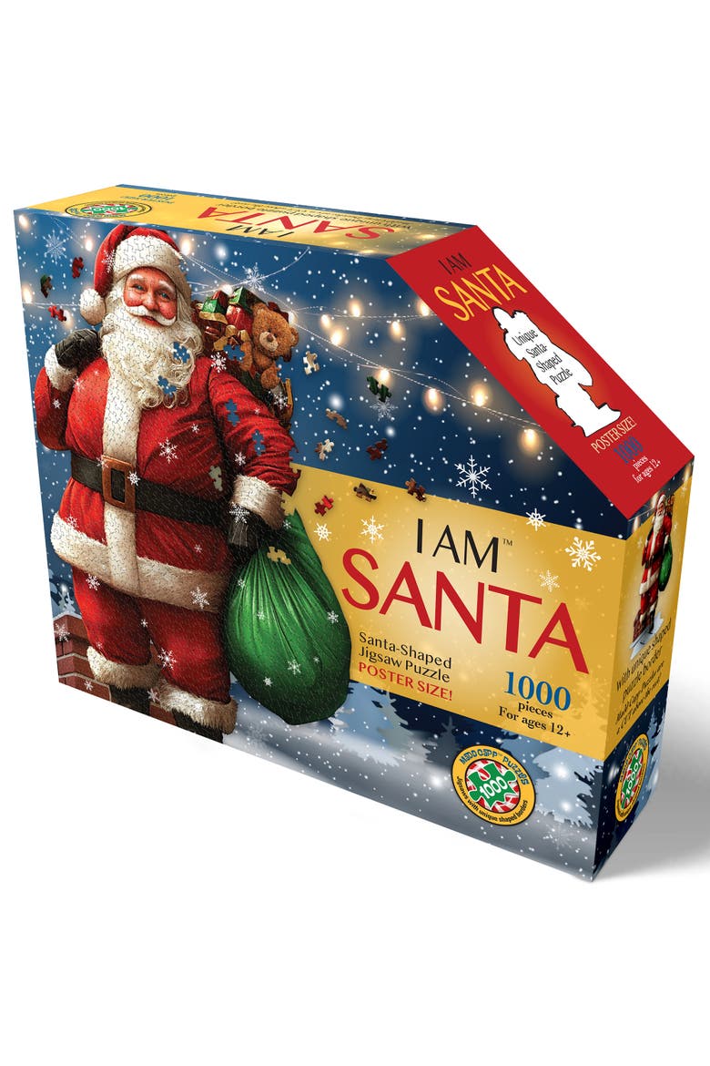 I Am Santa 1000 Piece Jigsaw Puzzle, Alternate, color, Multicolored