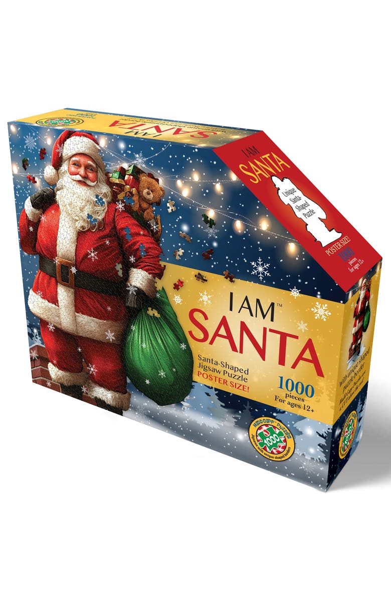 Madd Capp I Am Santa 1000 Piece Jigsaw Puzzle, Alternate, color, Multicolored