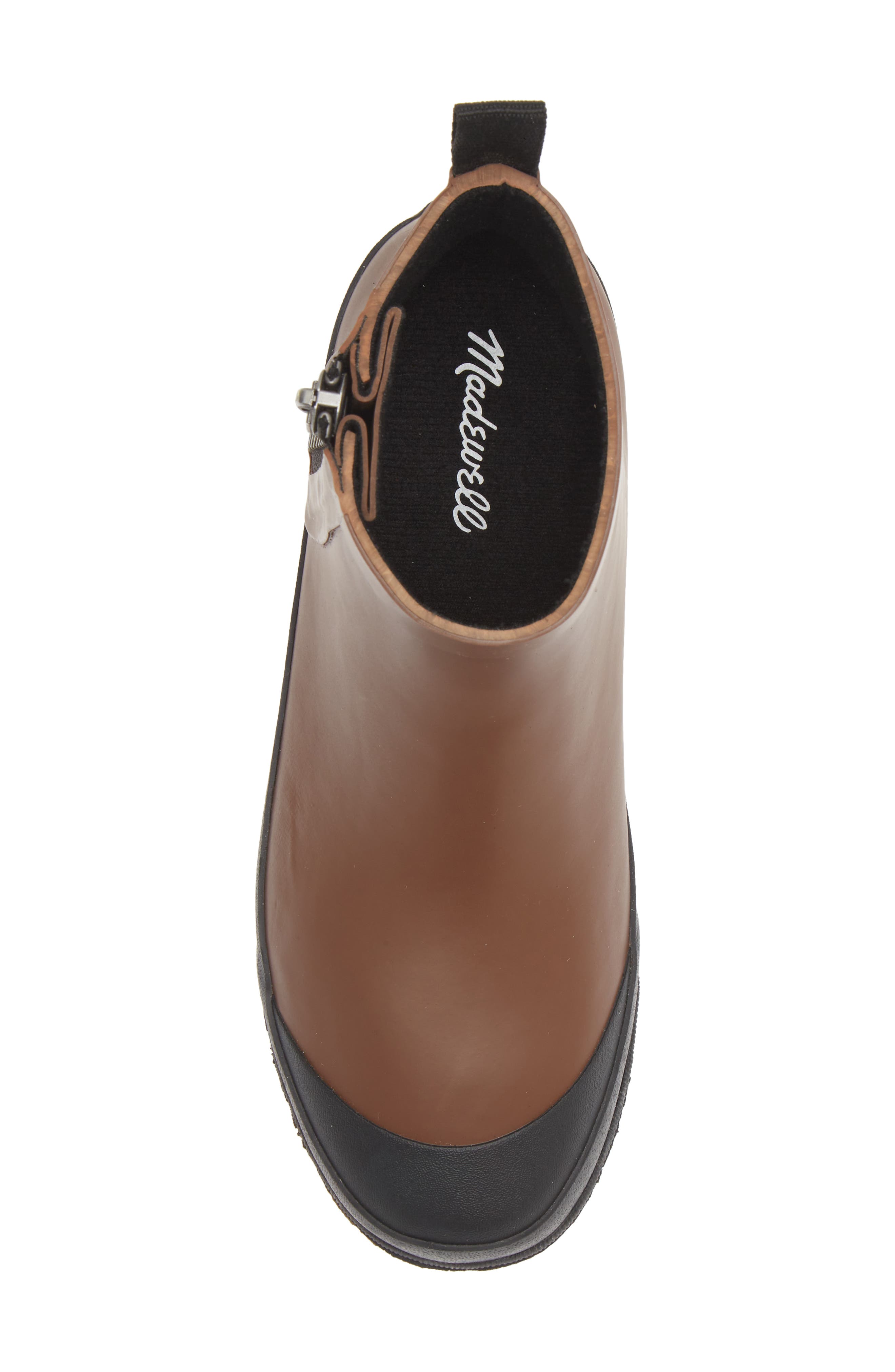 The Zip-Up Lugsole Rain Boot, Alternate, color, STABLE