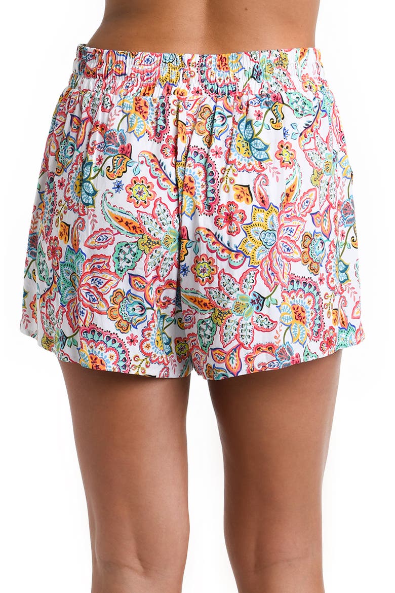 Cover-Up Beach Shorts, Alternate, color, MULTI