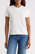 rag & bone Allover Bolt Cotton Graphic T-Shirt