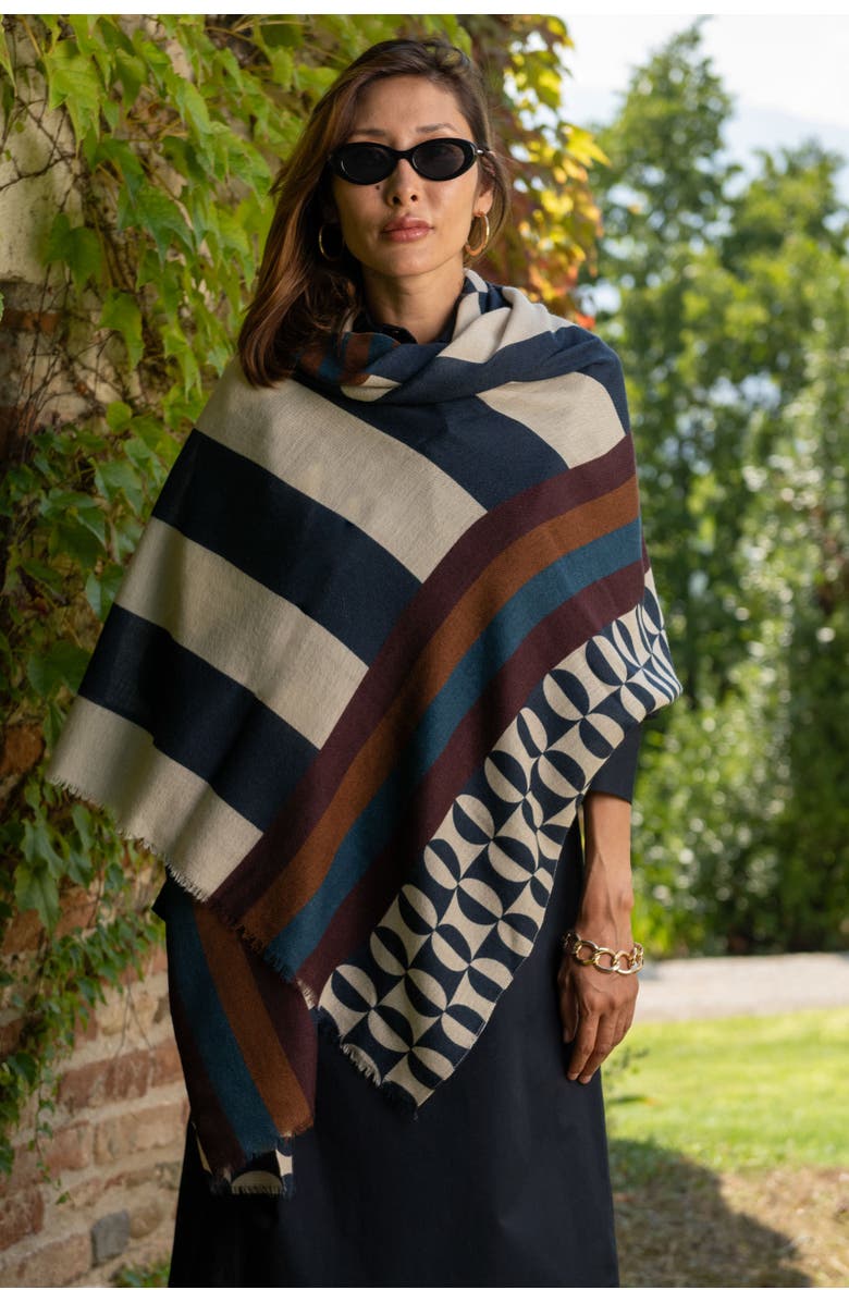 Elizabetta Padova - Large Ultrafine Wool Scarf, Alternate, color,