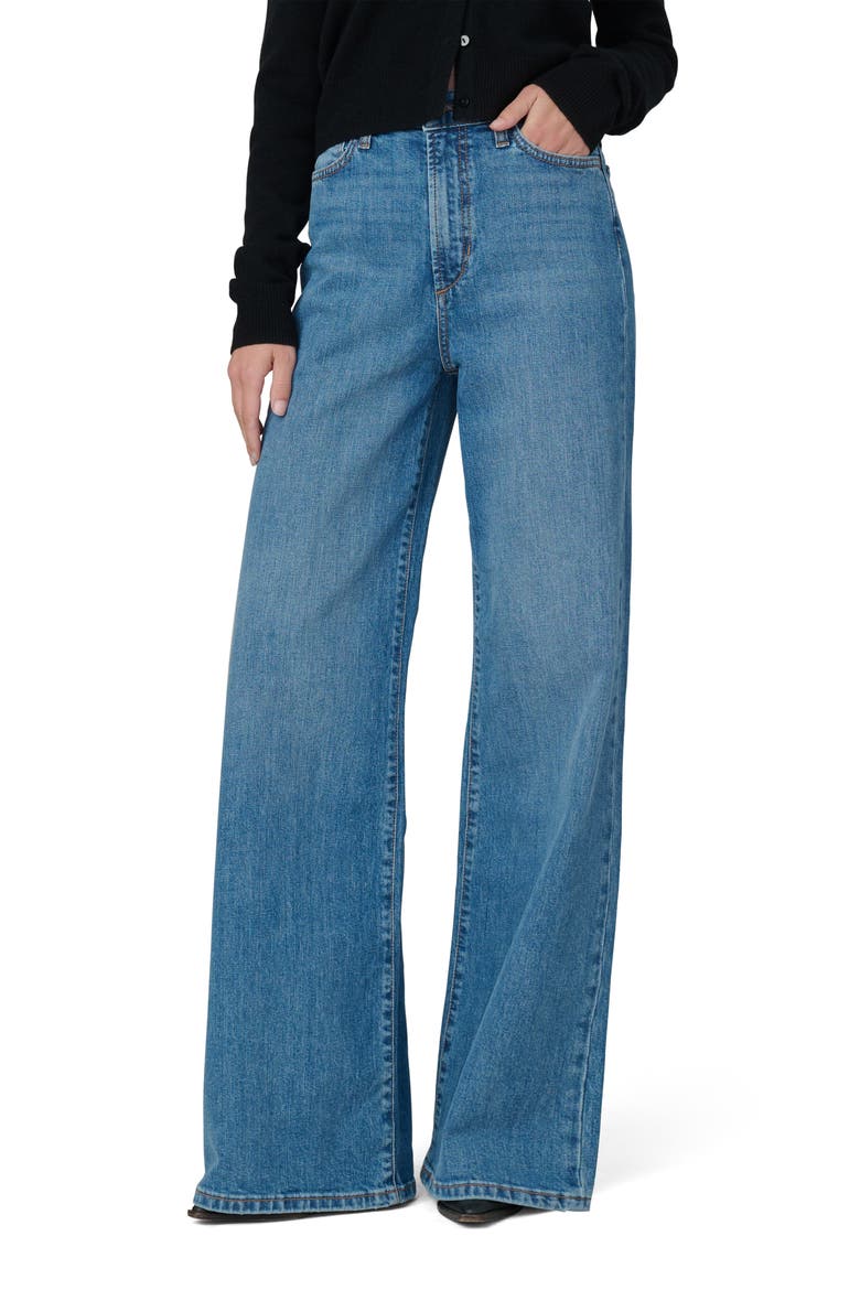 High Waist Wide Leg Jeans, Main, color, SEMLA