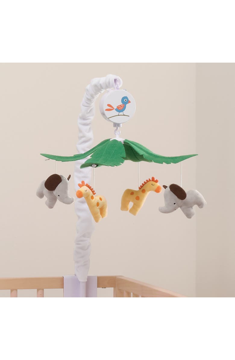 Bedtime Originals Lollipop Jungle Musical Baby Crib Mobile Soother Toy, Alternate, color, Multicolor