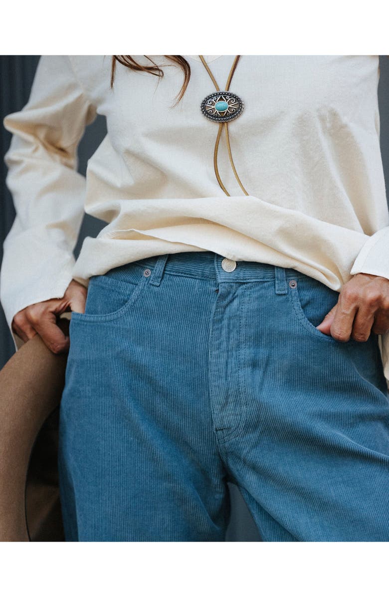 Fortela Gisele Cotton Canvas Blouse, Alternate, color, Ecru