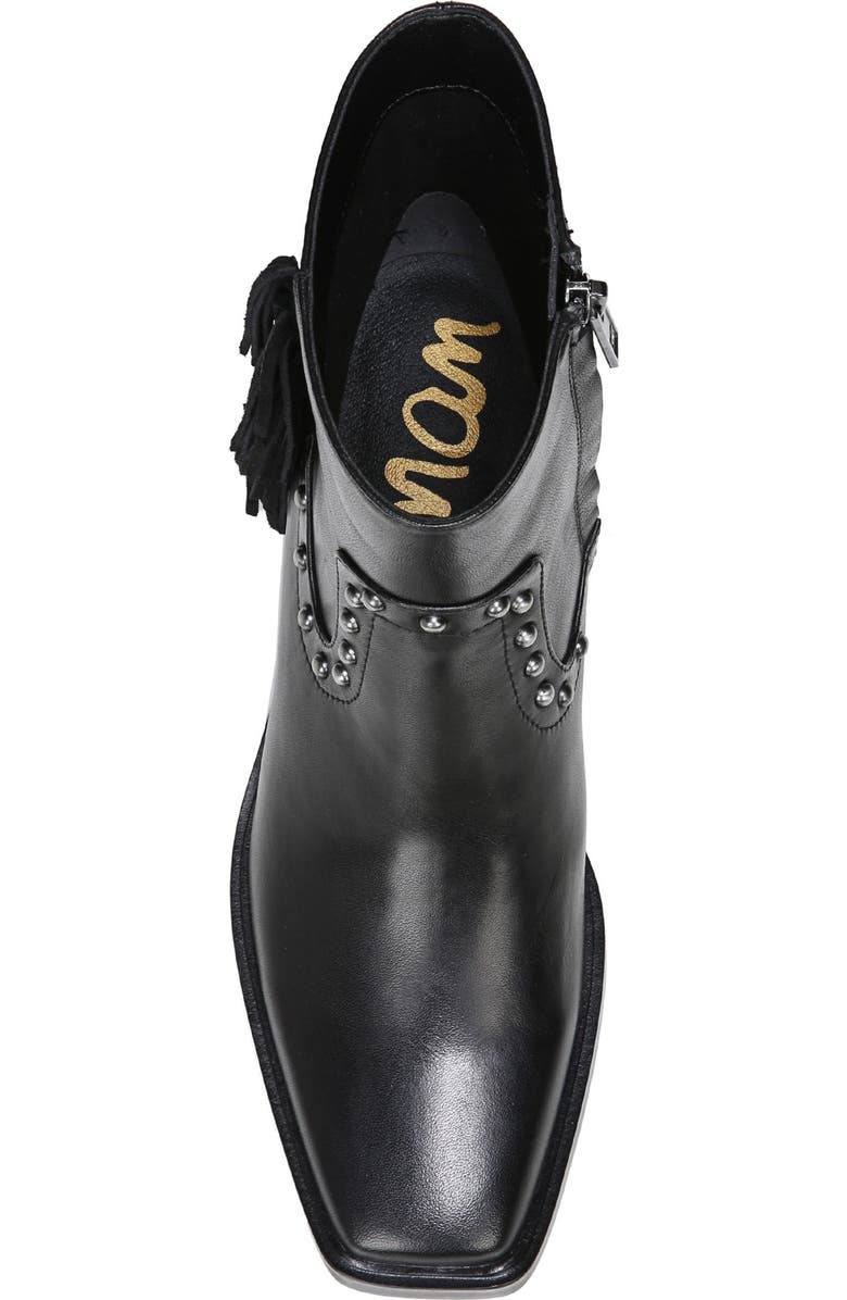 Sam Edelman Bernie Fringe Western Bootie, Alternate, color,