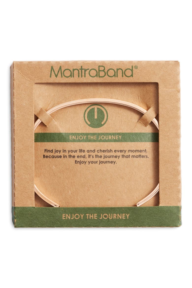 Enjoy the Journey Bracelet, Alternate, color, ROSE GOLD