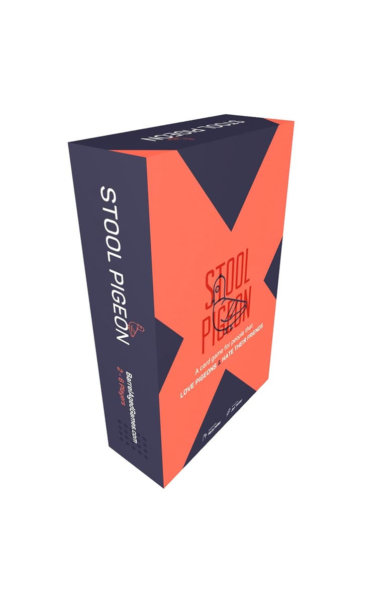 Barrel Aged Games Stool Pigeon, Tactical Card Game, Ages 8+, Up To 6 Players, Main, color, Multicolored