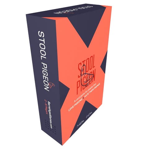 Stool Pigeon, Tactical Card Game, Ages 8+, Up To 6 Players