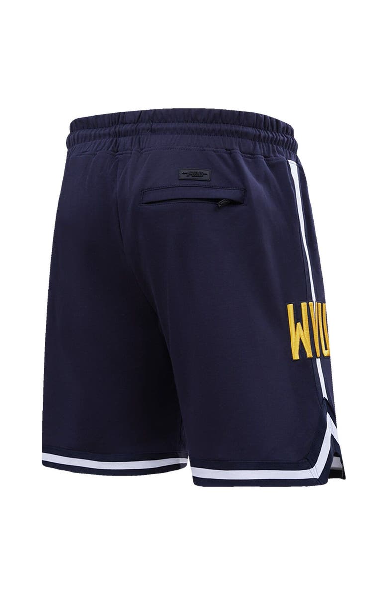 PRO STANDARD Men's Pro Standard Navy West Virginia Mountaineers Classic Shorts, Alternate, color, Navy