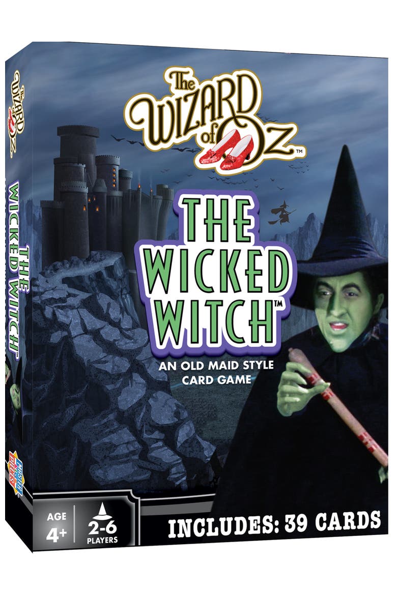 Wizard of Oz Wicked Witch Card Game, Main, color, Multicolor
