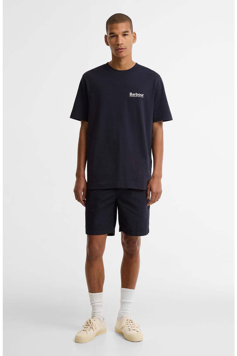 Moonwell Relaxed Fit Cotton Graphic T-Shirt, Alternate, color, DARK NAVY