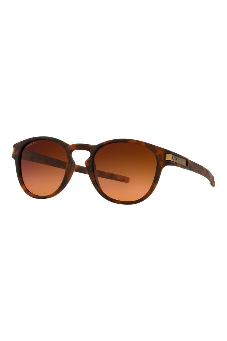 Latch 53mm Prizm™ Oval Sunglasses, Alternate, color, BROWN TORT