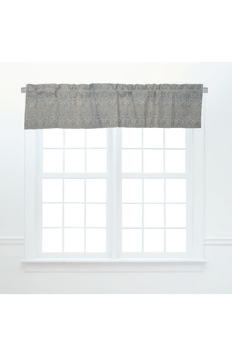 carol & frank Desiree Blue Valance Set of 2, Main, color, Blue