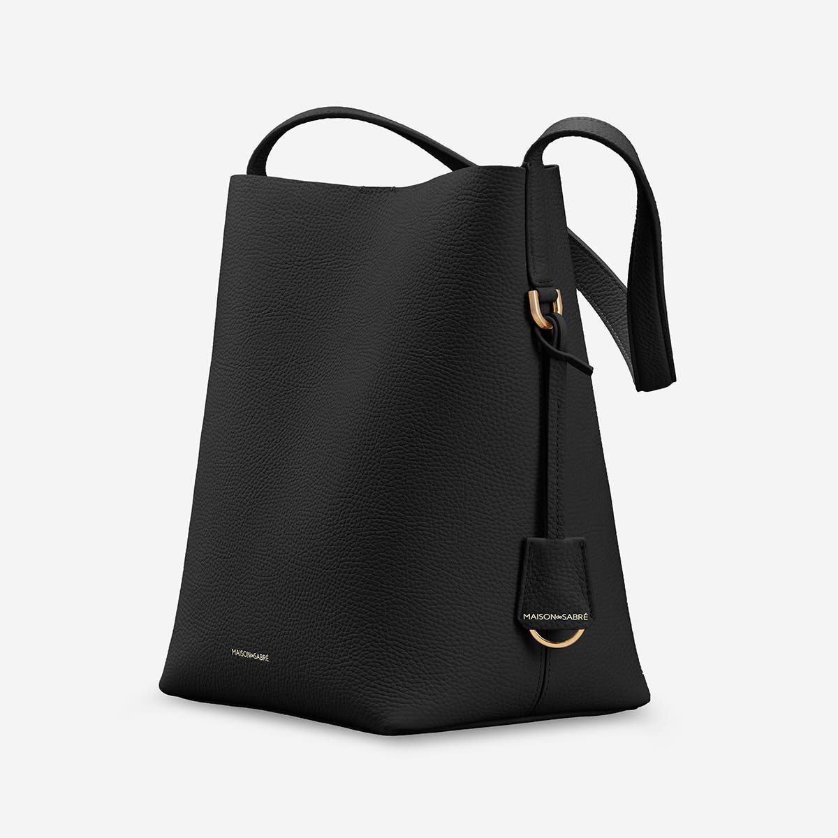 MAISON de SABRÉ The Bucket Soft Tote, Alternate, color, Rouge Noir