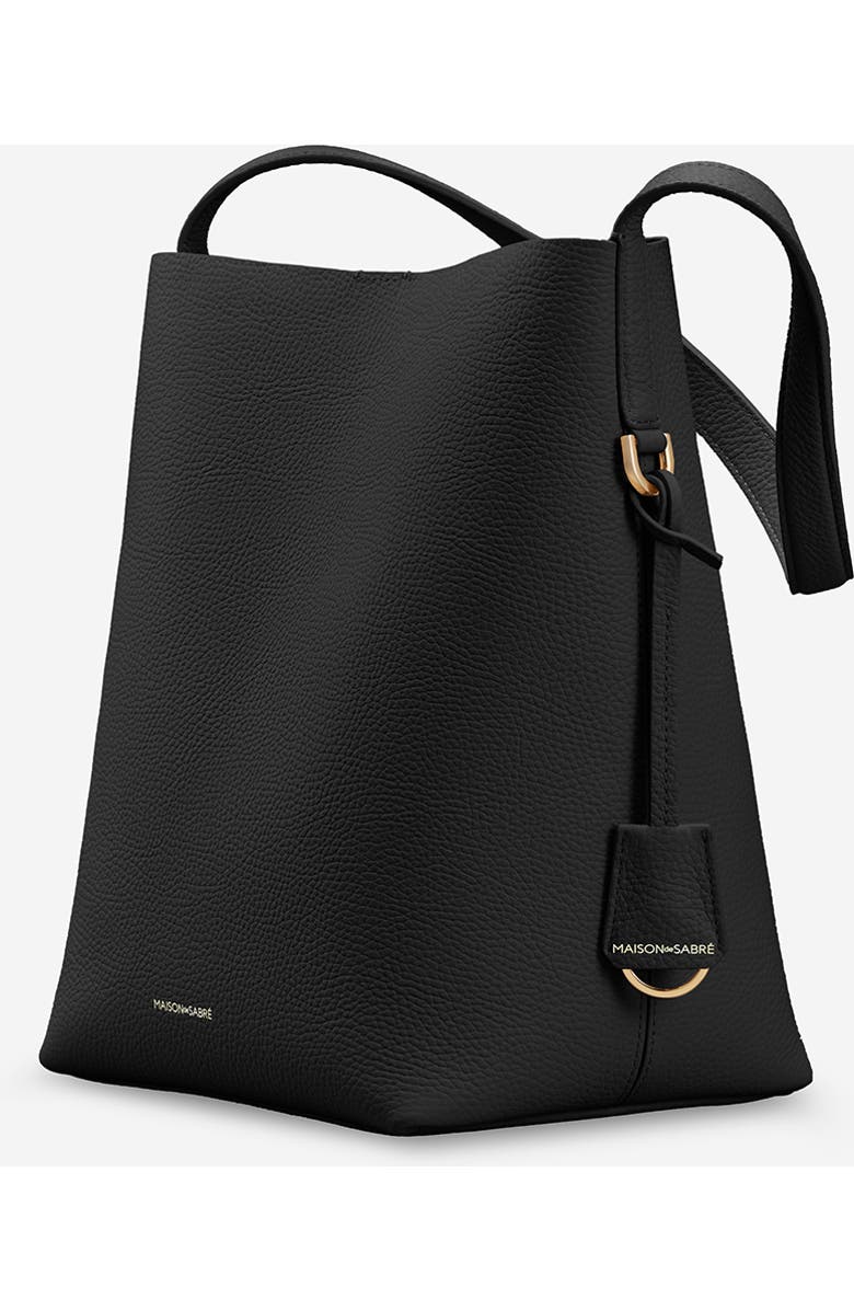 MAISON de SABRÉ The Bucket Soft Tote, Alternate, color, Rouge Noir