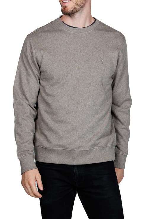 Cotton French Terry Crewneck Pullover