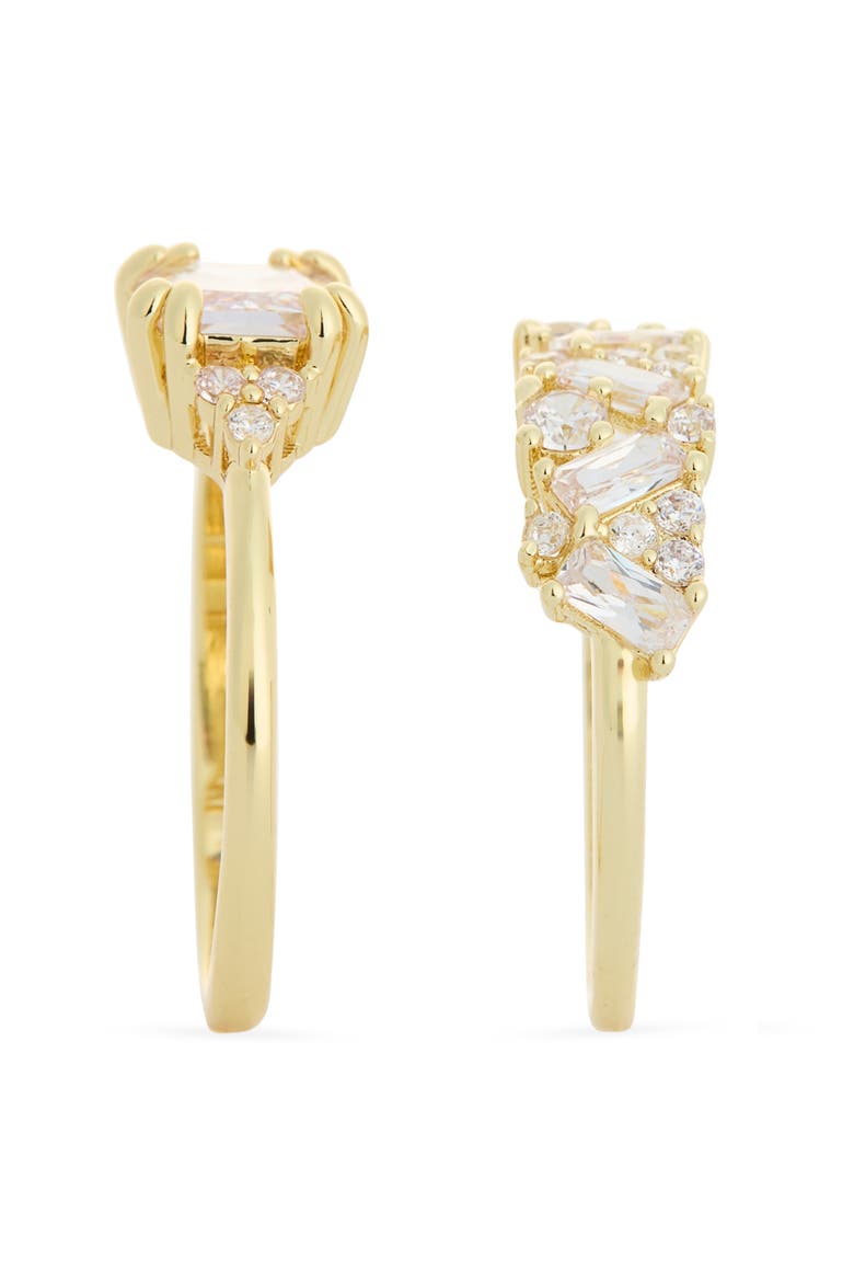 2-Piece Engagement Ring Set, Alternate, color, GOLD