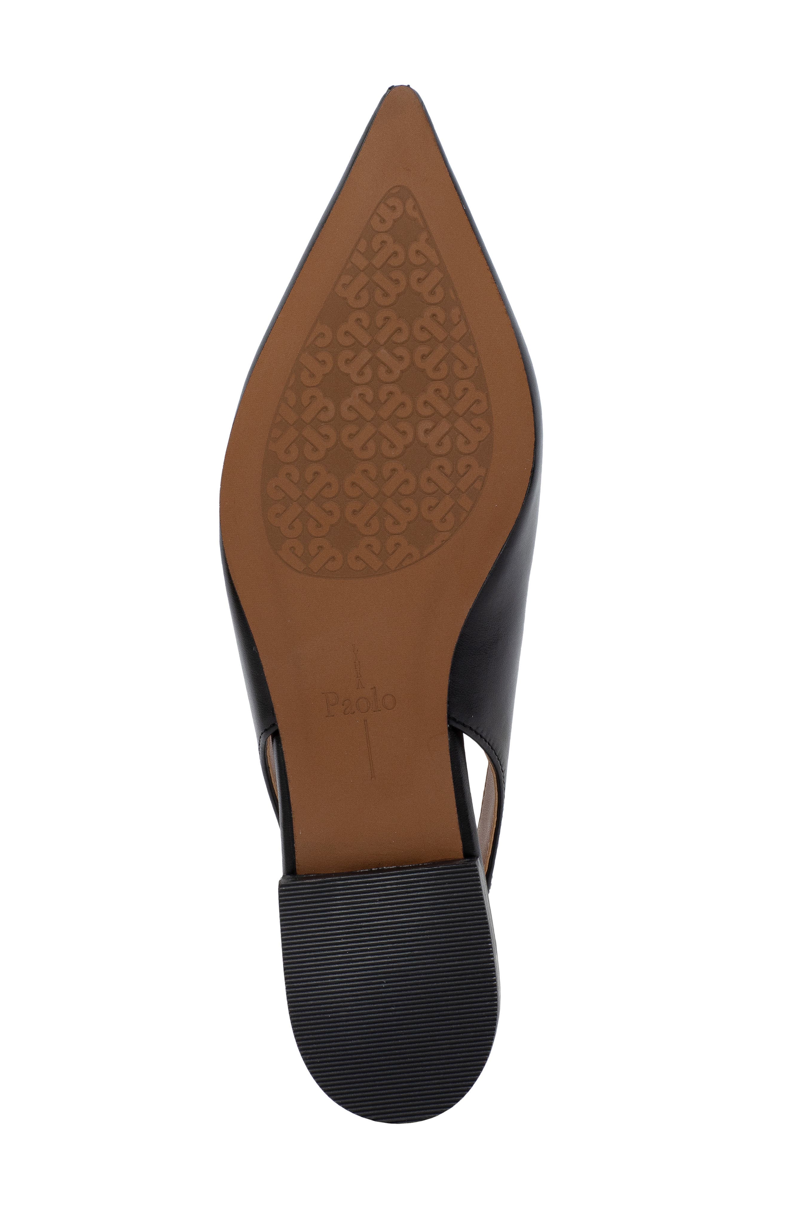 Linea Paolo Diana Slingback Pointed Toe Flat, Alternate, color, 