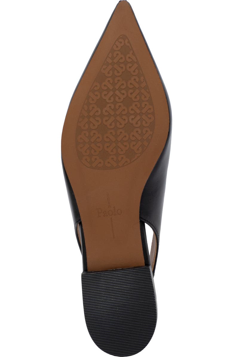 Linea Paolo Diana Slingback Pointed Toe Flat, Alternate, color,