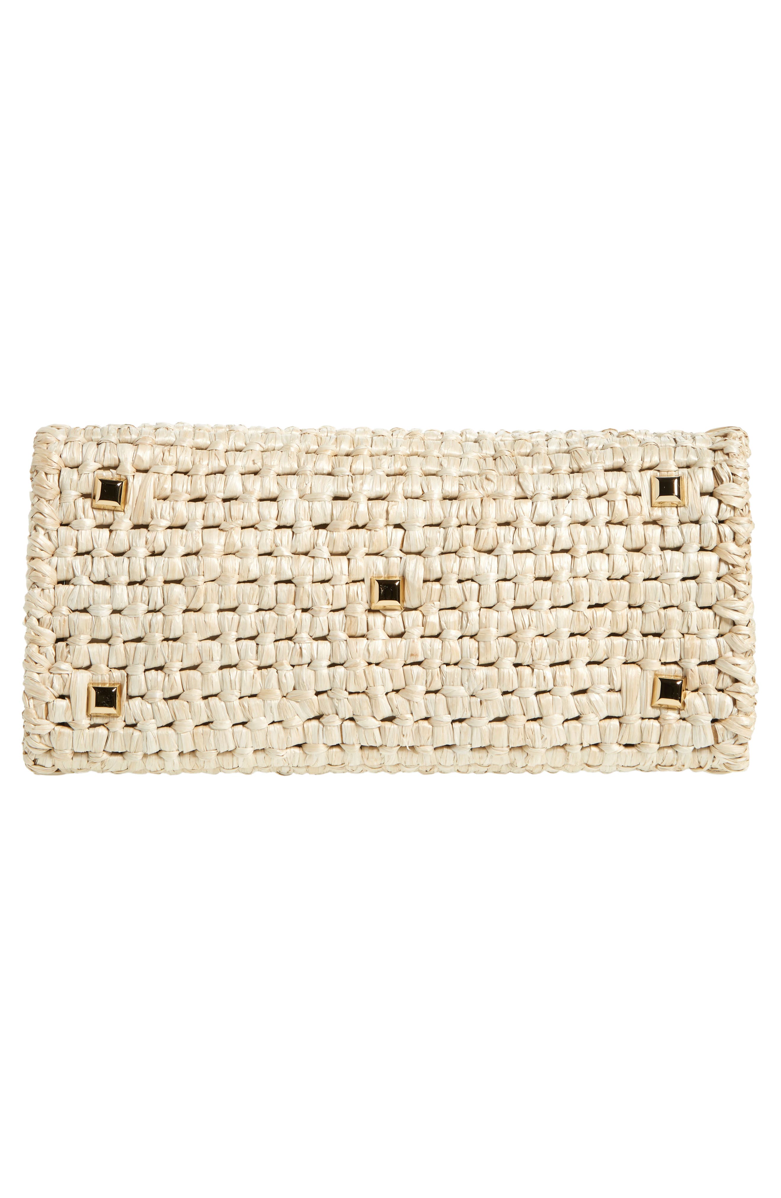 FERRAGAMO Large Raffia Tote, Alternate, color, 