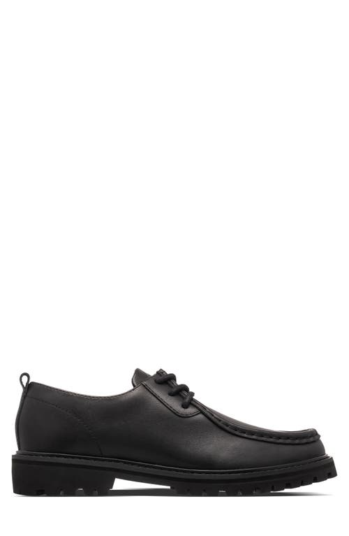 Clae Morrison Low Top Chukka Boot In Antique Black Leather
