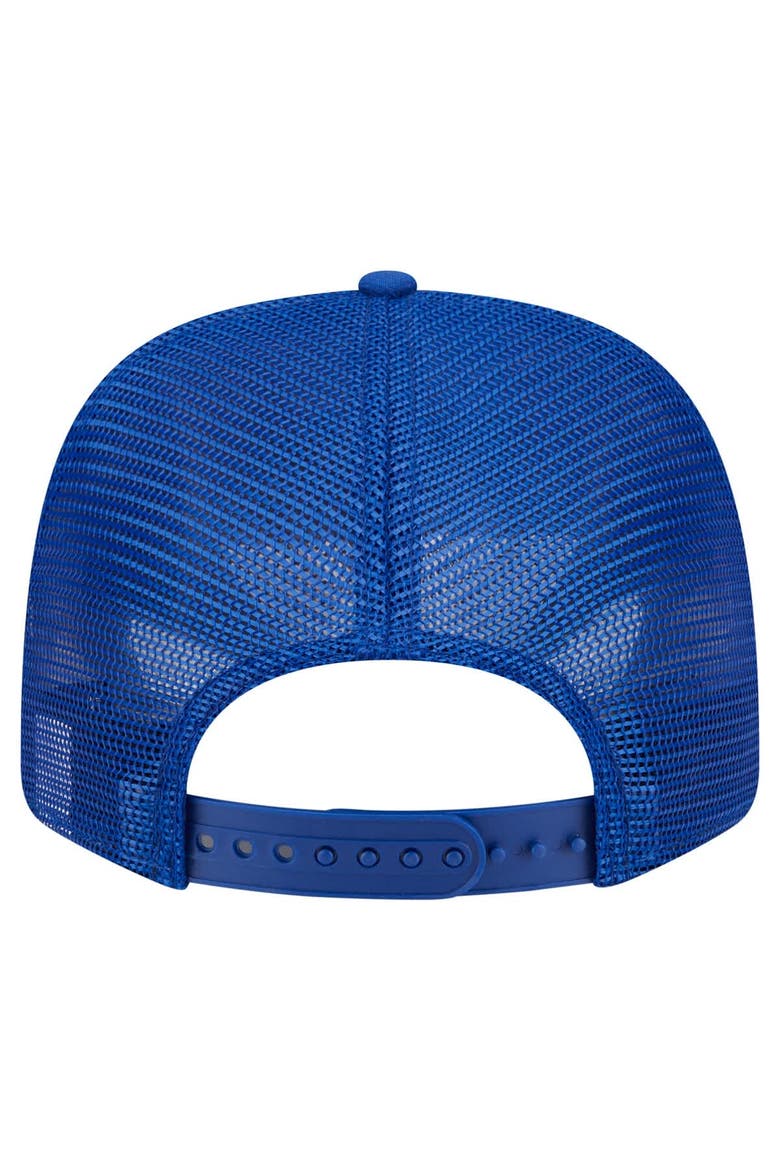 Men's New Era Royal Chicago Cubs Flag 9SEVENTY Stretch-Snap Hat, Alternate, color, Royal