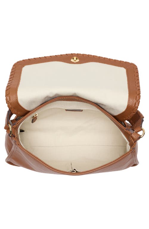 Aimee Talia Convertible Shoulder Bag In Brown