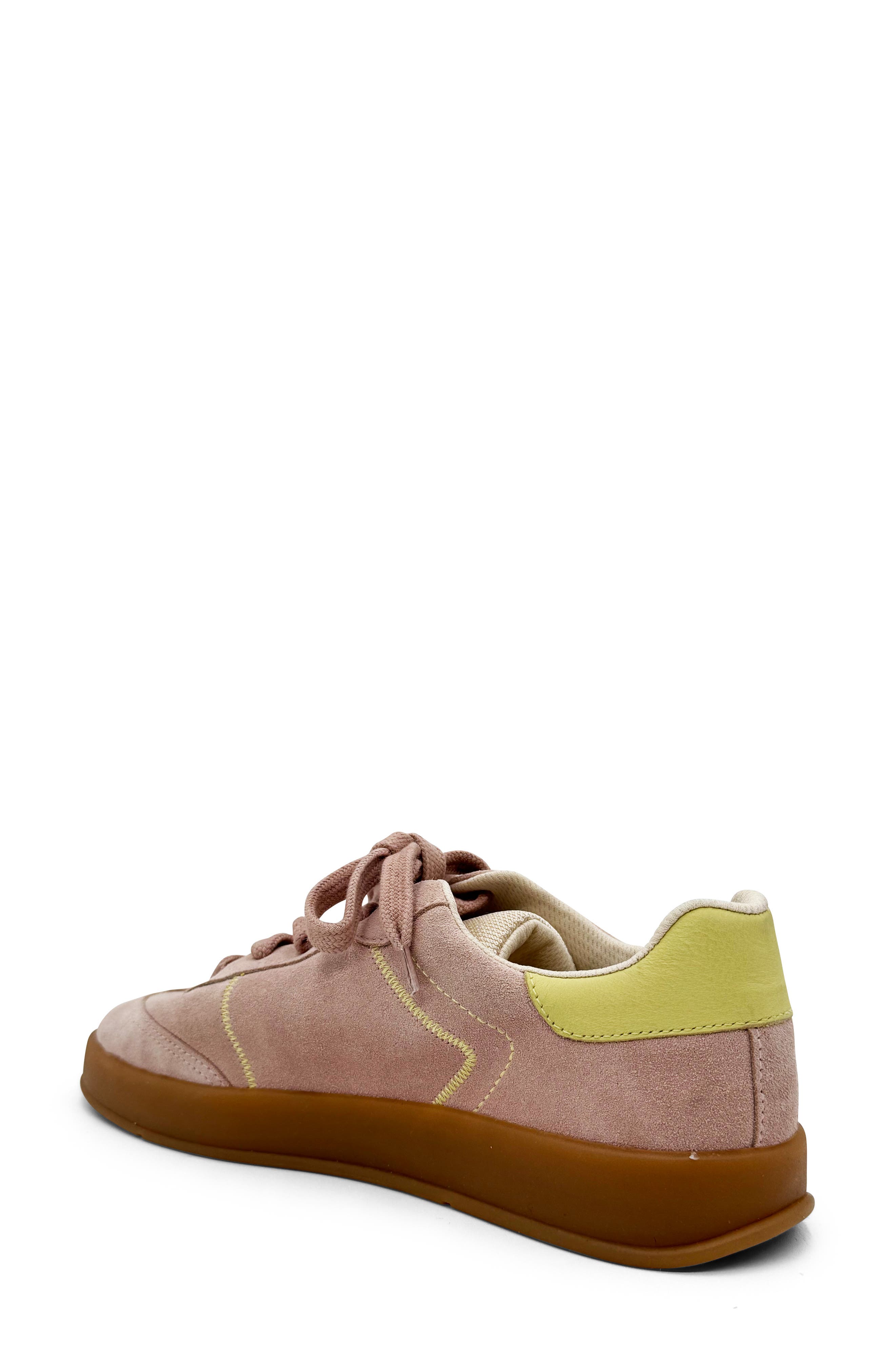 Moldova Low Top Sneaker, Alternate, color, PINK SUEDE