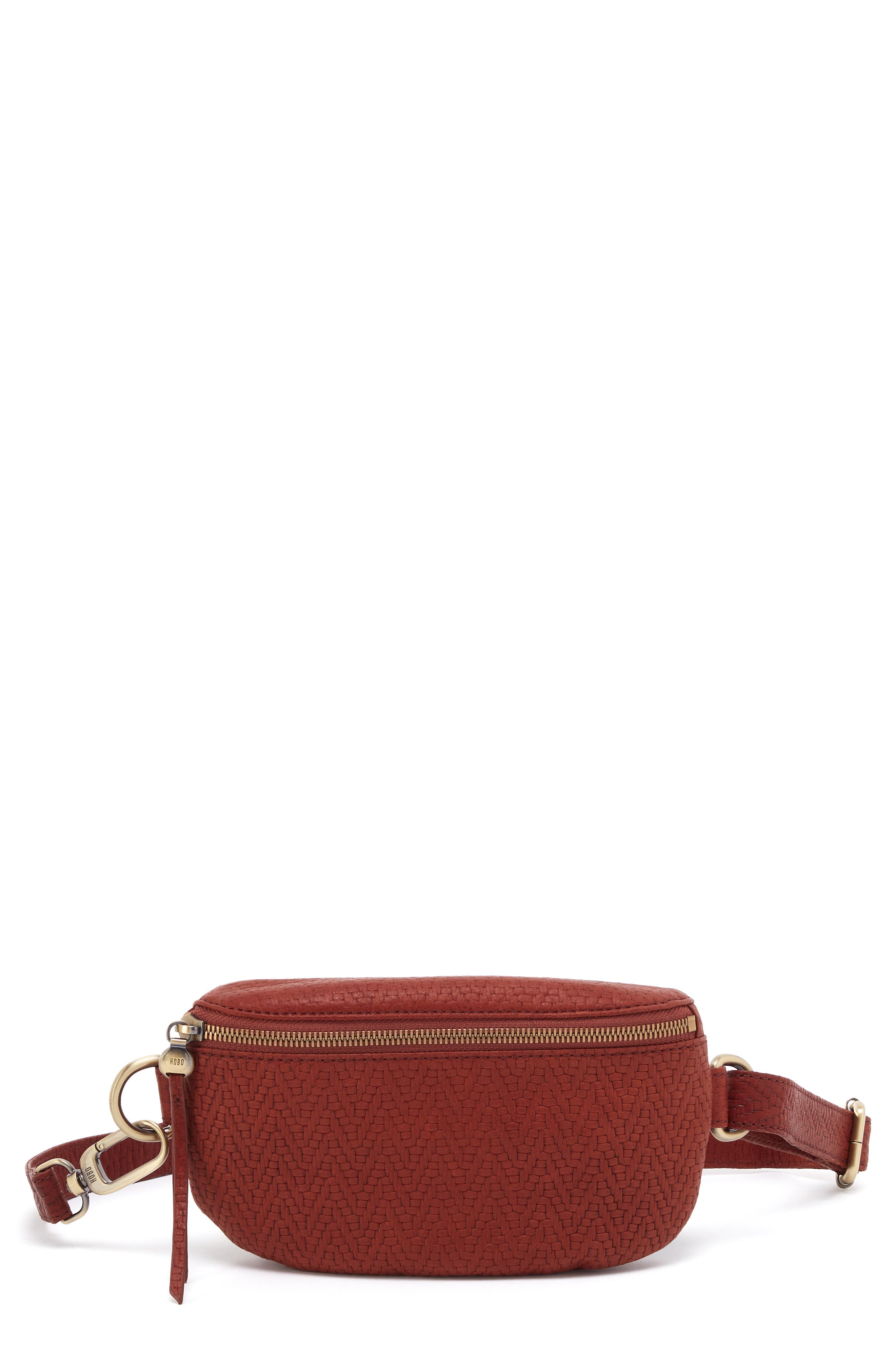 HOBO Fern Woven Leather Belt Bag