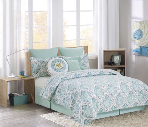 Harlen Cotton Quilt Set  - Reversible and Machine Washable