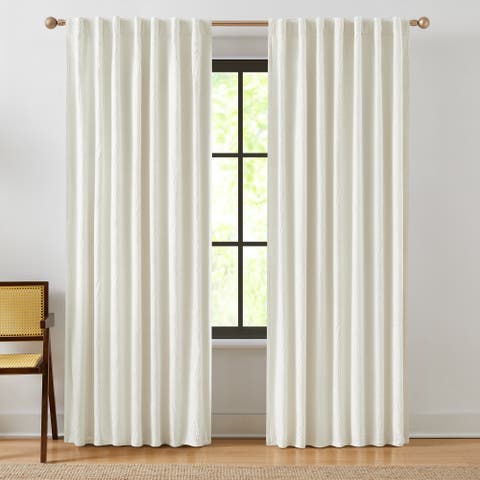 Capstone Whisper Cotton Blackout Window Panel