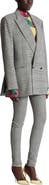 Balmain Oversized jacket in Prince of Wales jacquard