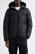 Moncler Montcla Water Repellent Short Hooded Down Jacket