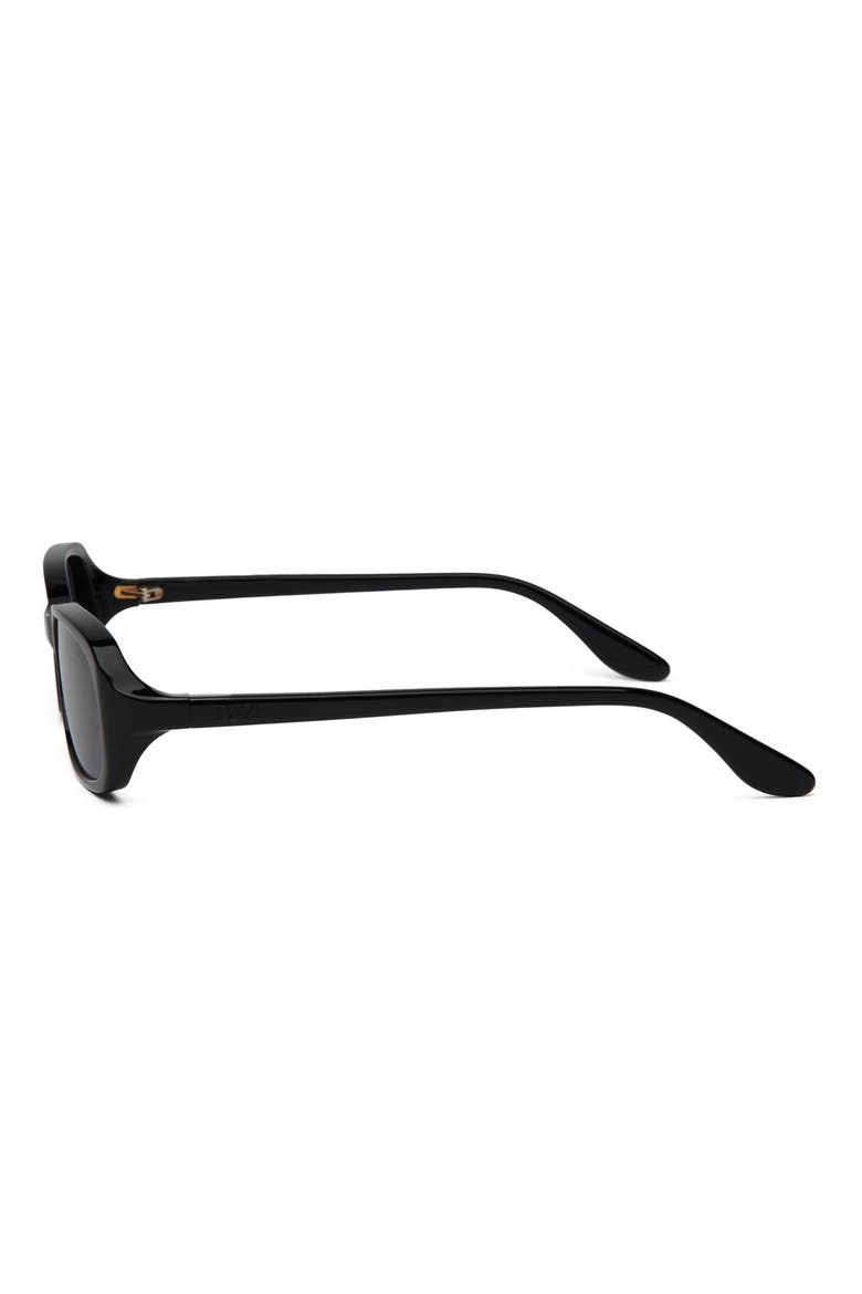 Cindy 54mm Oval Sunglasses, Alternate, color, BLACK / BLACKOUT