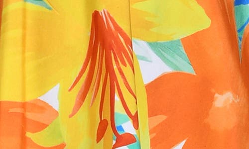 Sunshine 79 Summertime Vibes Halter Swim Top In Multi