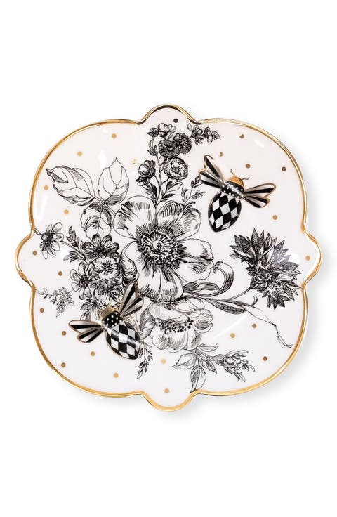 Bee Toile Bread & Butter Plate
